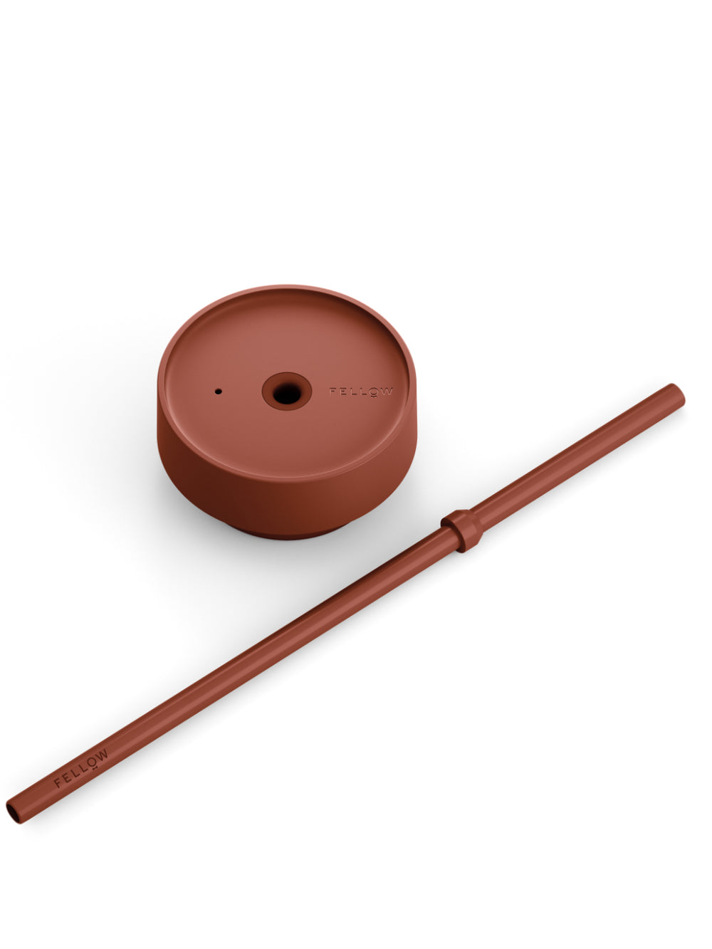 Photo of FELLOW Carter Cold Replacement Lid + Straw (16oz/474ml) ( Sienna ) [ Fellow ] [ Parts ]