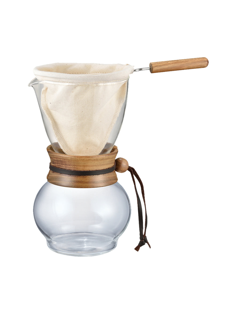Photo of HARIO Woodneck (480ml/16oz) ( Default Title ) [ HARIO ] [ Pourover Brewers ]