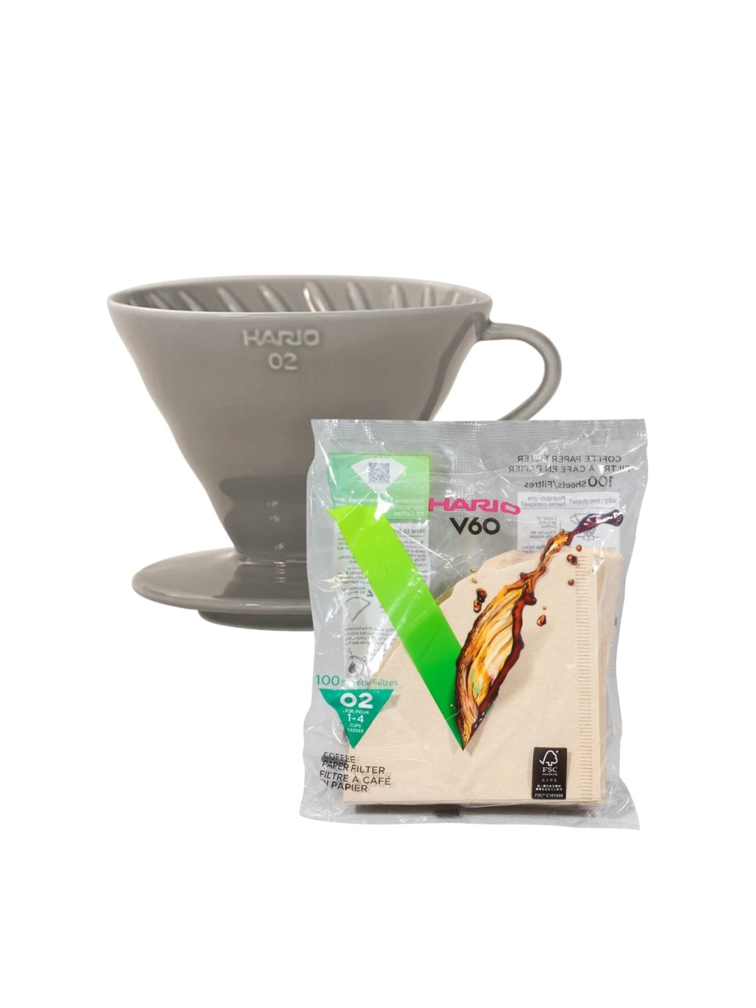 HARIO V60 + Filter Bundle