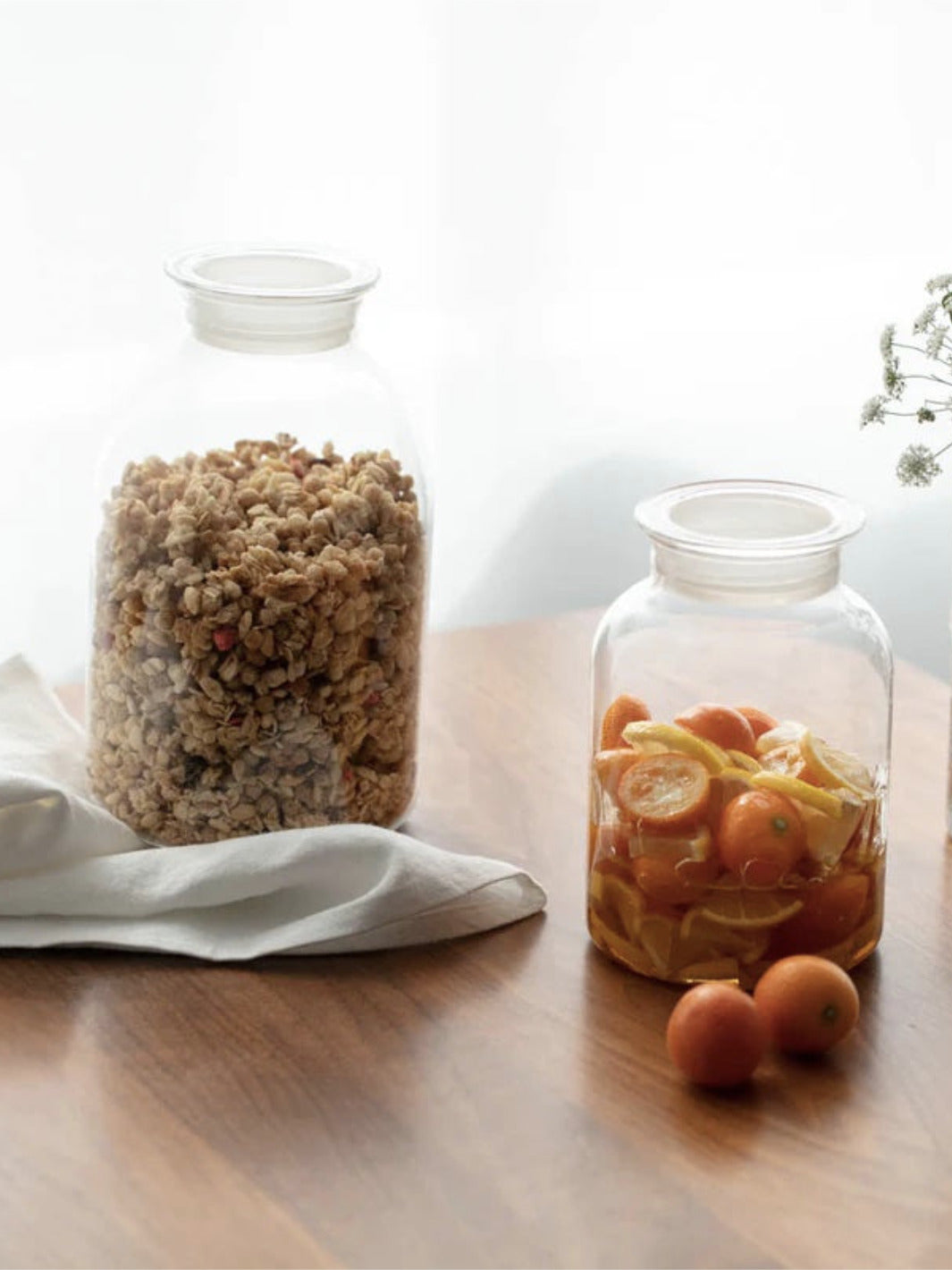 HARIO Glass Storage Jar (1000ml/34oz)
