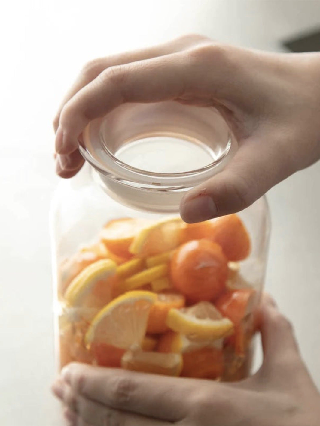 HARIO Glass Storage Jar (1000ml/34oz)