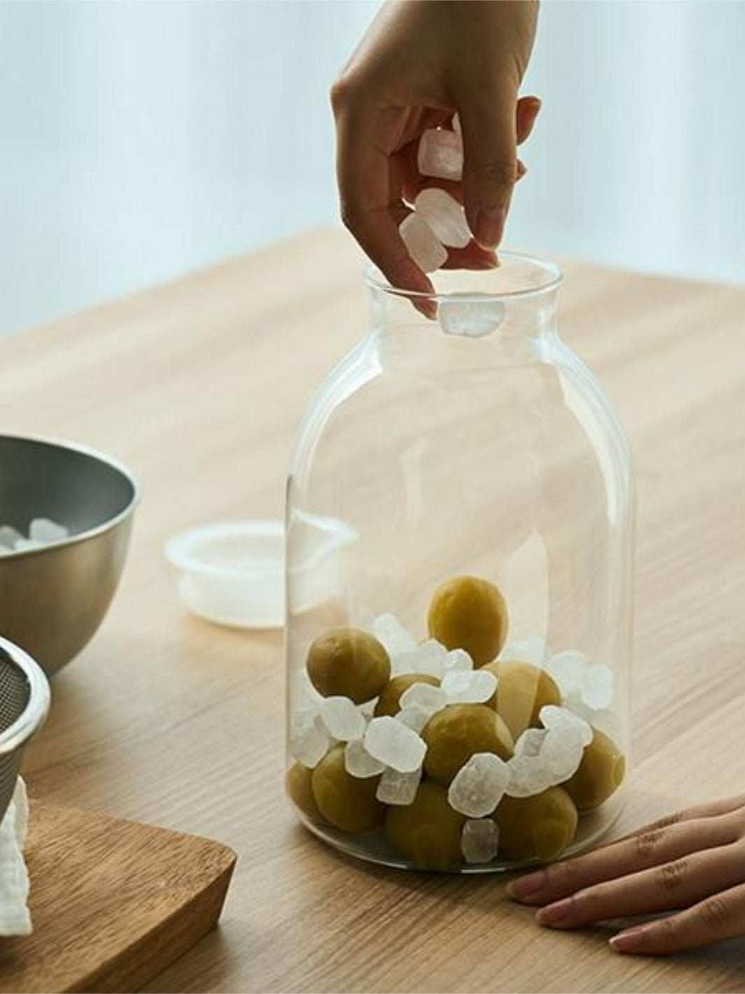 HARIO Glass Storage Jar (2000ml/68oz)