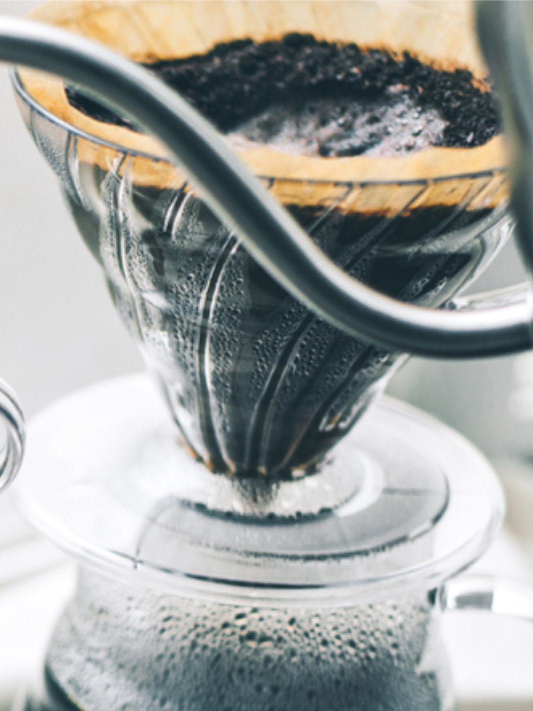 HARIO V60-03 Dripper (Plastic) (Clear)