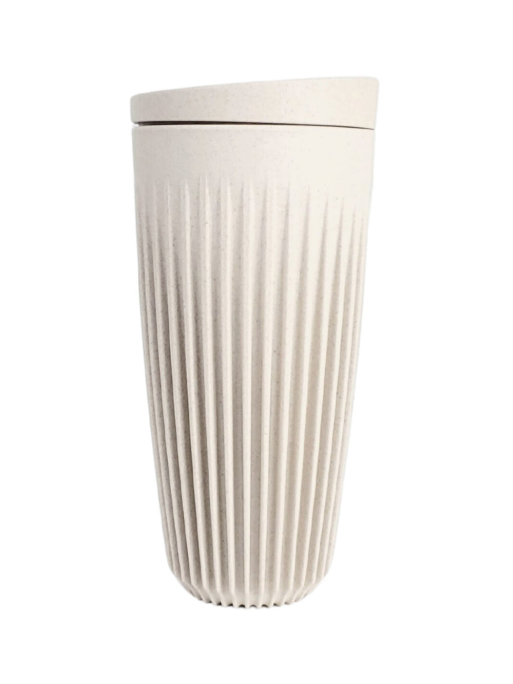 Photo of HUSKEE Original Cup + Lid (473ml/16oz) (Zero Waste) ( Natural ) [ Huskee ] [ Coffee Cups ]