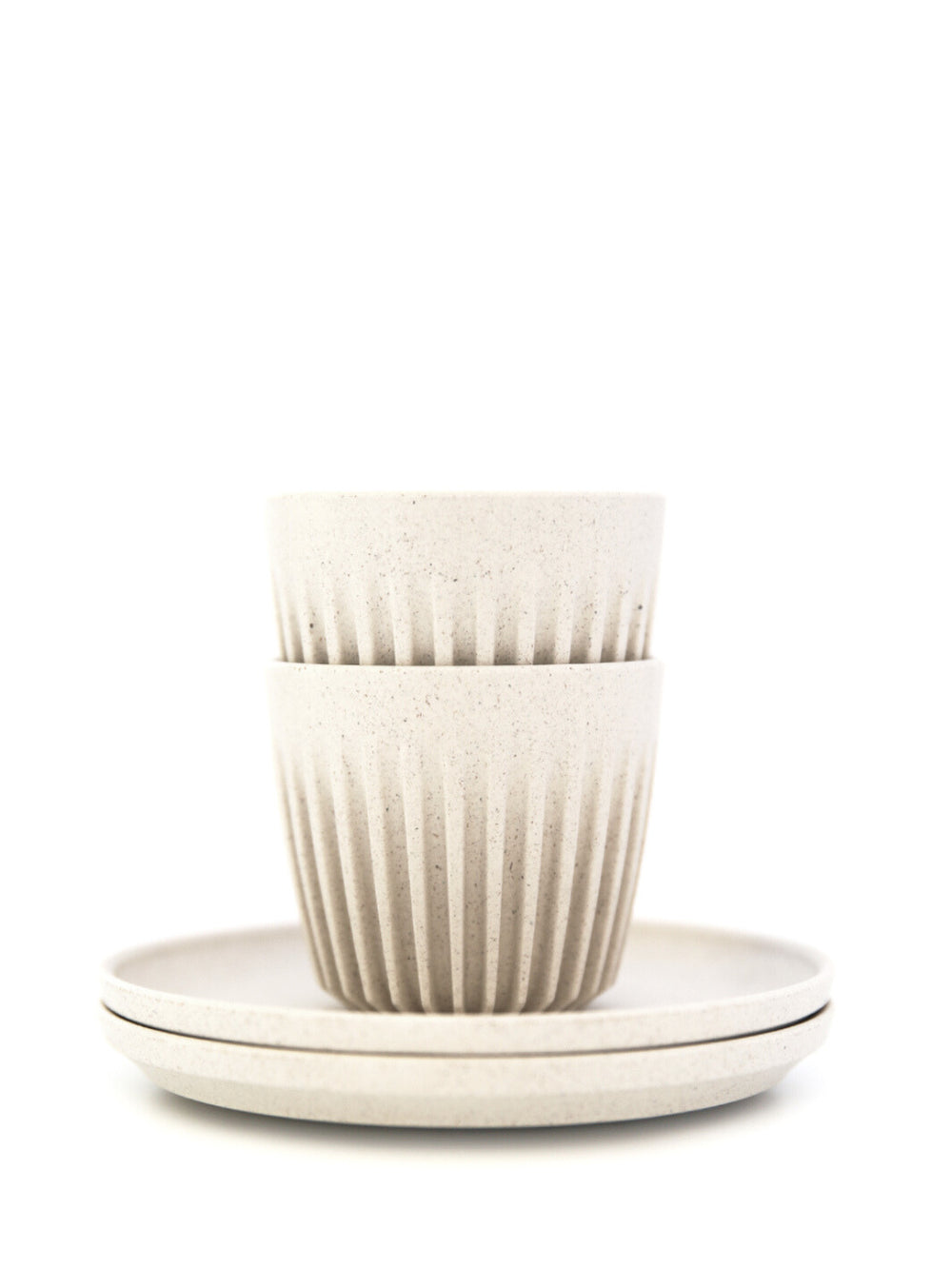 Photo of HUSKEE Original Espresso Set (88ml/3oz) ( Natural ) [ Huskee ] [ Coffee Cups ]