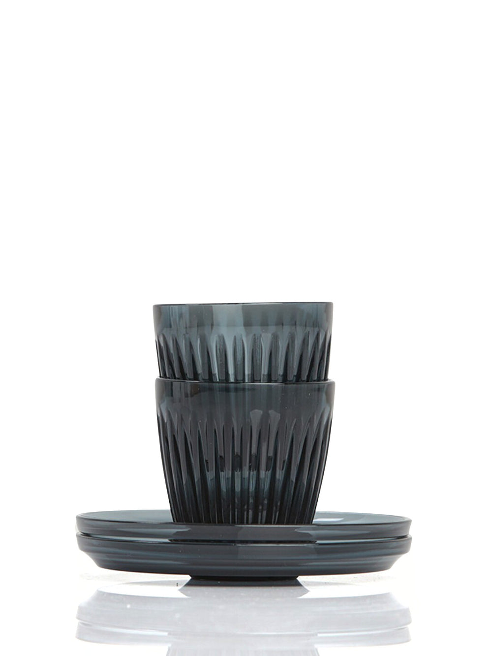 Photo of HUSKEE Renew Espresso Set (88ml/3oz) ( Smoke ) [ Huskee ] [ Coffee Cups ]