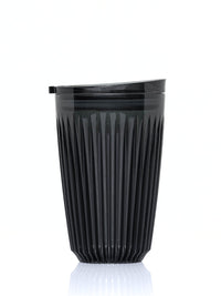 Photo of HUSKEE Renew Cup + Lid (355ml/12oz) ( Smoke ) [ Huskee ] [ Coffee Cups ]
