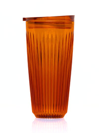 Photo of HUSKEE Renew Cup + Lid (473ml/16oz) ( Amber ) [ Huskee ] [ Coffee Cups ]