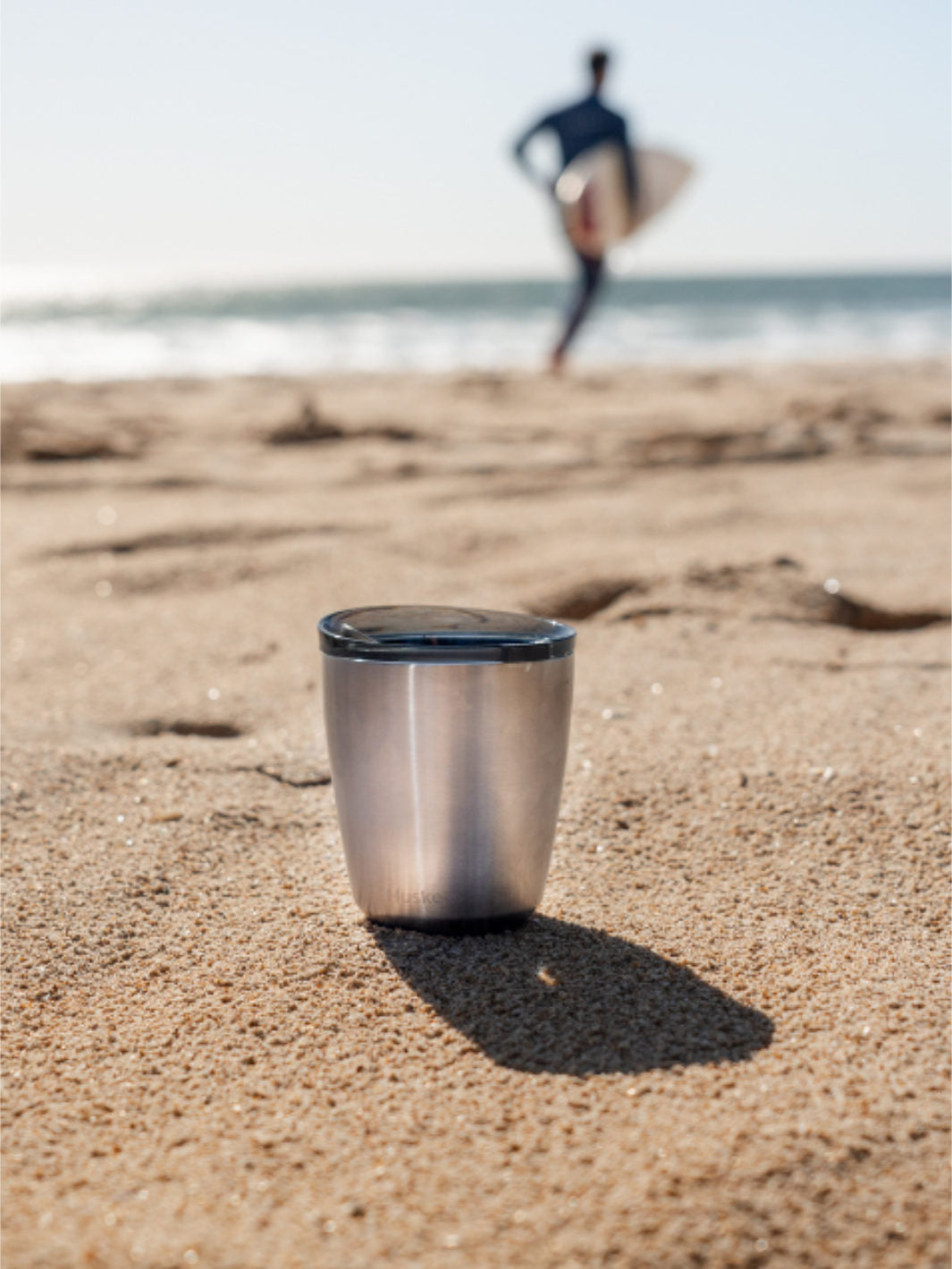 HUSKEE Steel Cup + Lid (237ml/8oz)