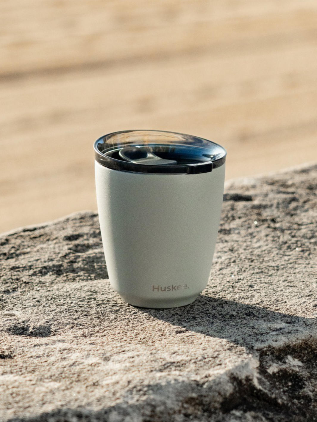 HUSKEE Steel Cup + Lid (237ml/8oz)