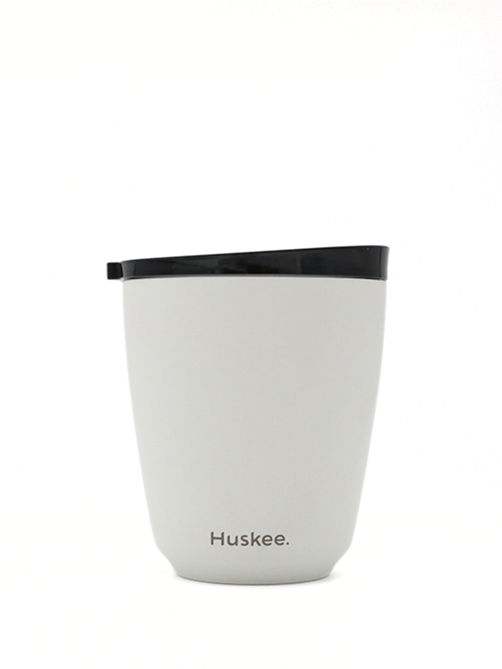 Photo of HUSKEE Steel Cup + Lid (237ml/8oz) ( White ) [ Huskee ] [ Coffee Cups ]