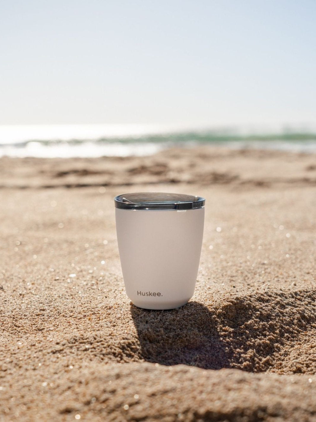 HUSKEE Steel Cup + Lid (237ml/8oz)