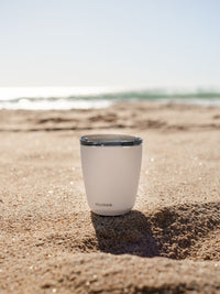 Photo of HUSKEE Steel Cup + Lid (237ml/8oz) ( ) [ Huskee ] [ Coffee Cups ]