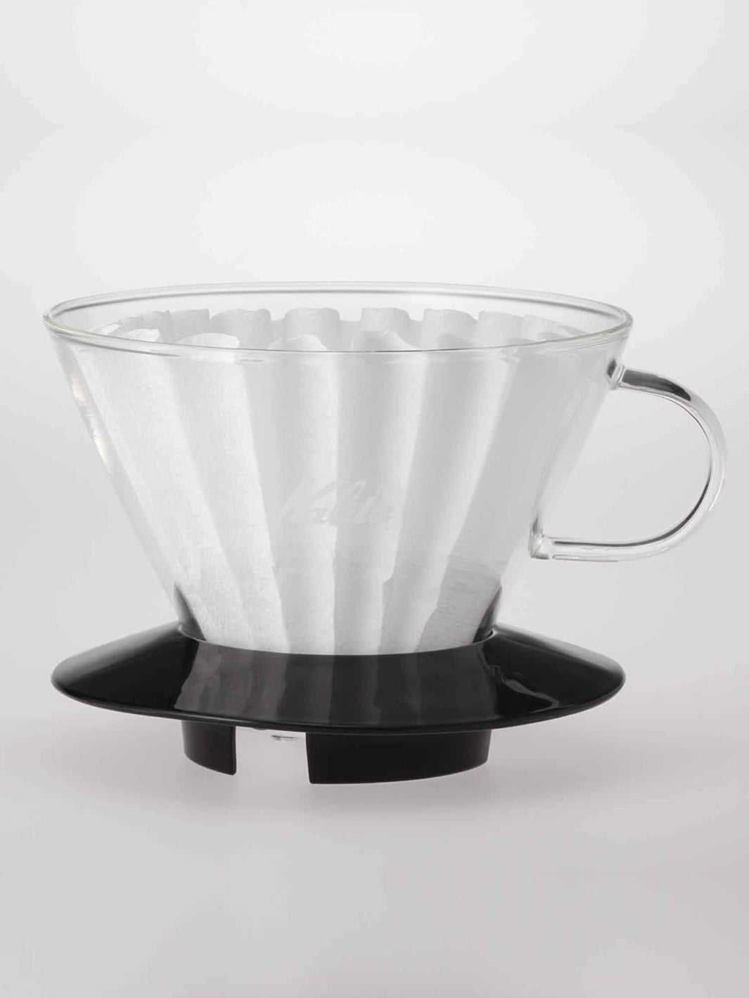 KALITA Wave 185 Glass Dripper (Black)