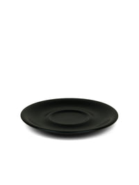 Photo of notNeutral LINO Capp/Latte Saucer (5-12oz/148-355ml) ( Matte Black ) [ notNeutral ] [ Saucers ]