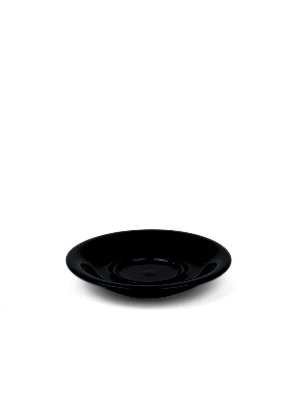 Photo of notNeutral LINO Espresso Saucer (3oz/89ml) ( Matte Black ) [ notNeutral ] [ Saucers ]