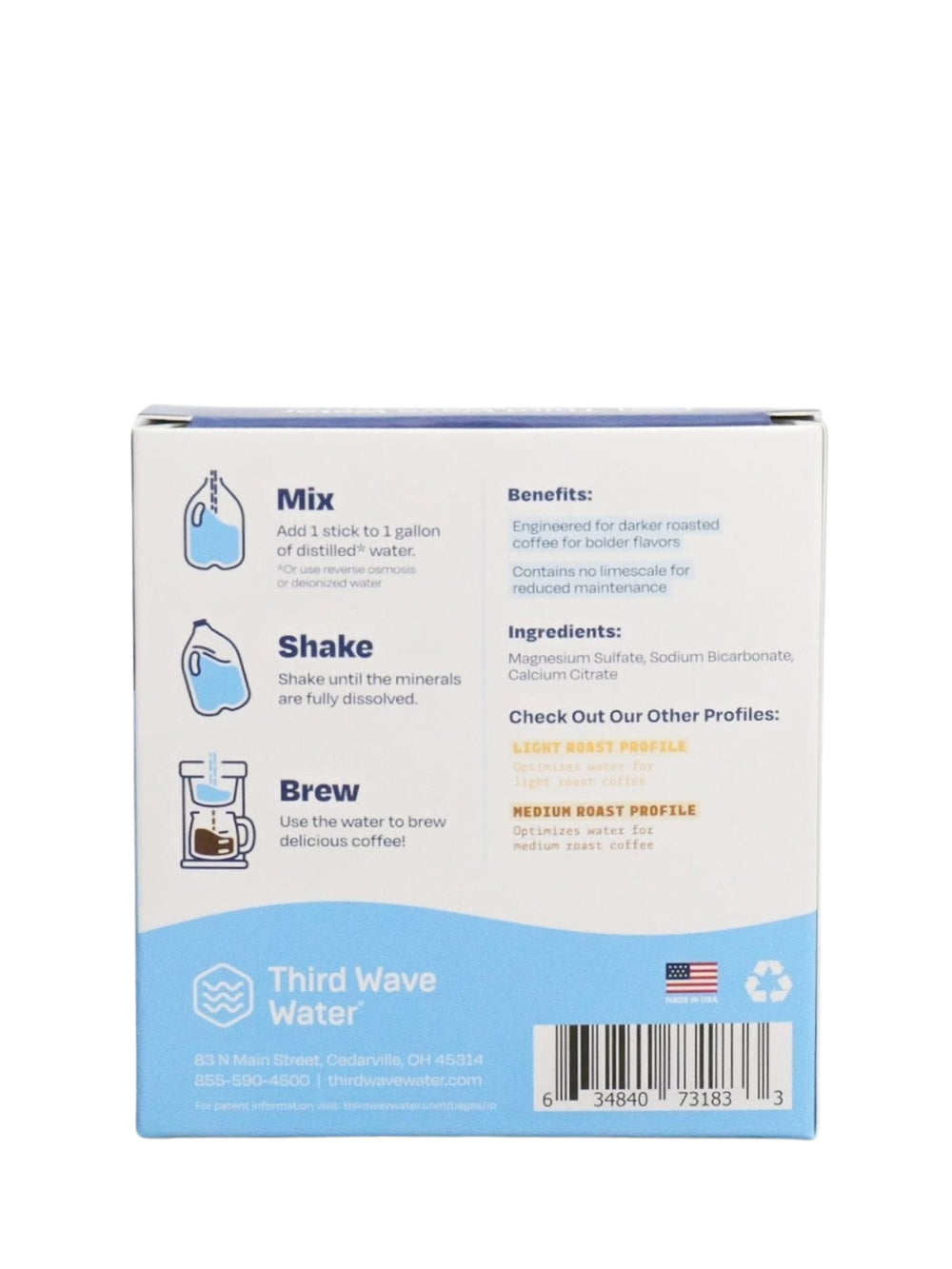 Photo of THIRD WAVE WATER Dark Roast Profile ( ) [ Third Wave Water ] [ Water Enhancement ]