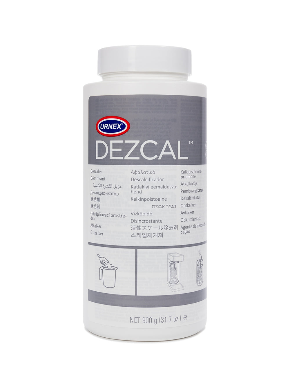 Photo of URNEX Dezcal Descaling Powder (900g/31.7oz) ( Default Title ) [ Urnex ] [ Cleaners ]