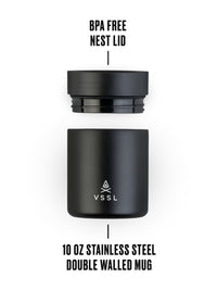 Photo of VSSL Nest Mug (295ml/10oz) ( ) [ VSSL ] [ Reusable Cups ]