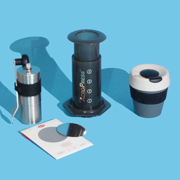 Photo of The Perfect Travel Coffee Kit ( ) [ Eight Ounce Coffee ] [ Coffee Kits ]