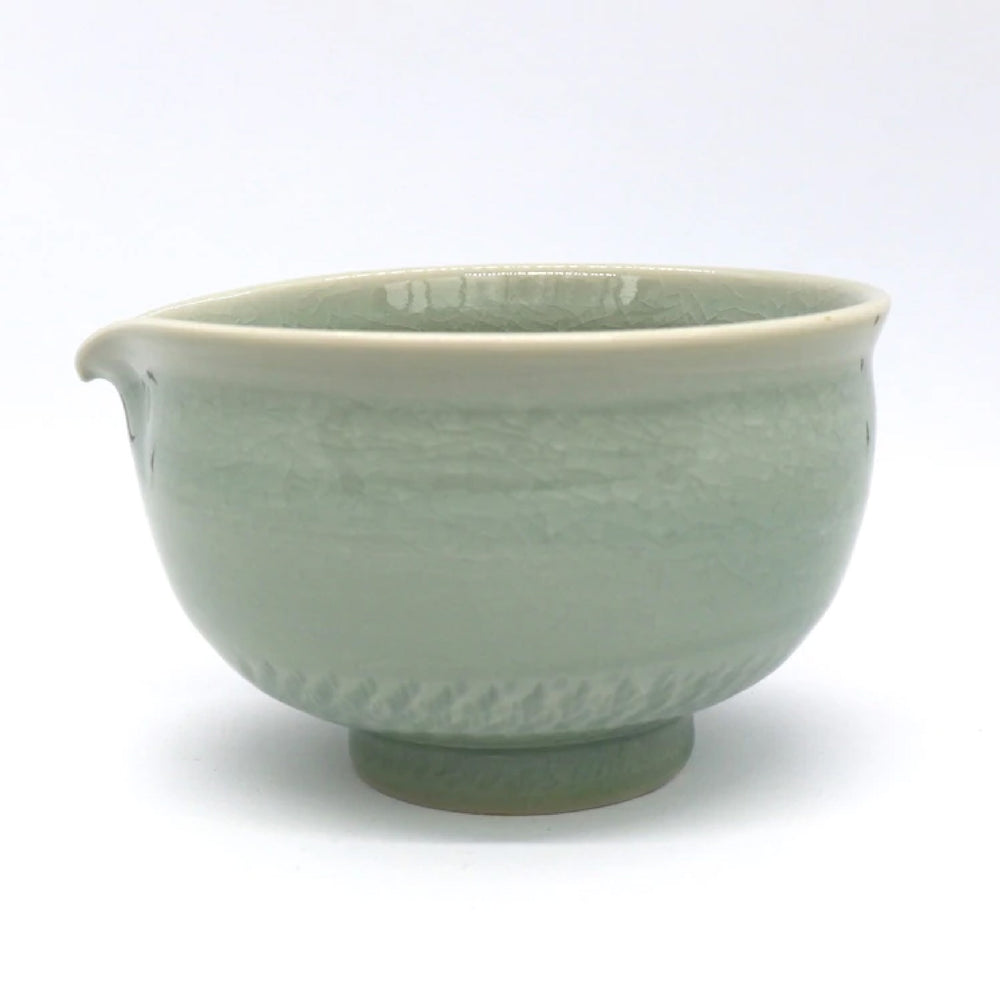 Photo of Matsu Kaze Tea - Katakuchi Matcha Bowl – Kannyu Sui ( Default Title ) [ Matsu Kaze Tea ] [ Tea Equipment ]