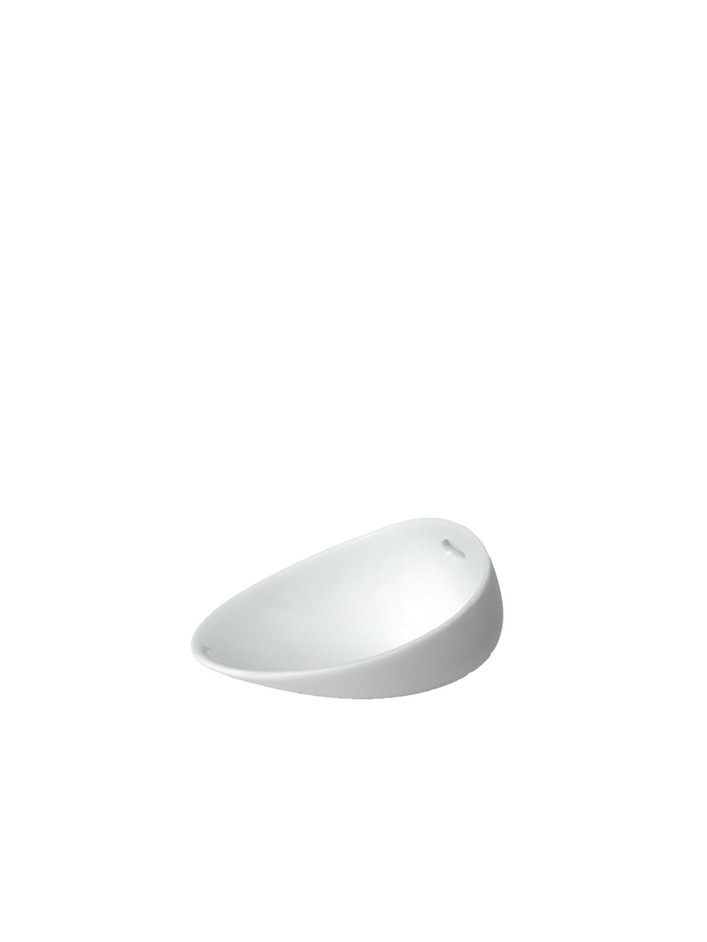 Photo of COOKPLAY Jomon Mini Bowl-Plate (10x8cm/4x3.15in) ( White ) [ Cookplay ] [ Bowls ]