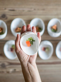 Photo of COOKPLAY Jomon Mini Bowl-Plate (10x8cm/4x3.15in) ( ) [ Cookplay ] [ Bowls ]