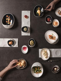 Photo of COOKPLAY Jomon Small Plate (14x11cm/5.5x4.3in) ( ) [ Cookplay ] [ Bowls ]
