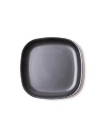 Photo of EKOBO Gusto Medium Plate ( Black ) [ EKOBO ] [ Plates ]