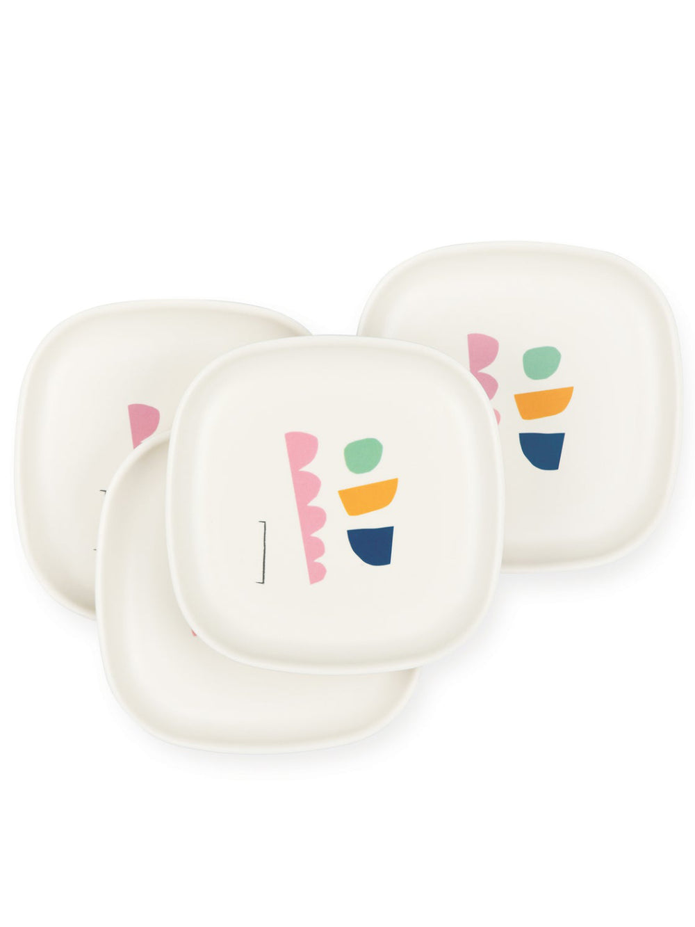 Photo of EKOBO Gusto Side Plate Set (Colour Series - 4 plates) ( ) [ EKOBO ] [ Plates ]