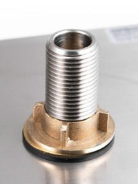 Photo of ESPRESSO PARTS Rinser w/ Side Drain/Rack (381x178mm/15x7in) ( ) [ Espresso Parts ] [ Pitcher Rinsers ]