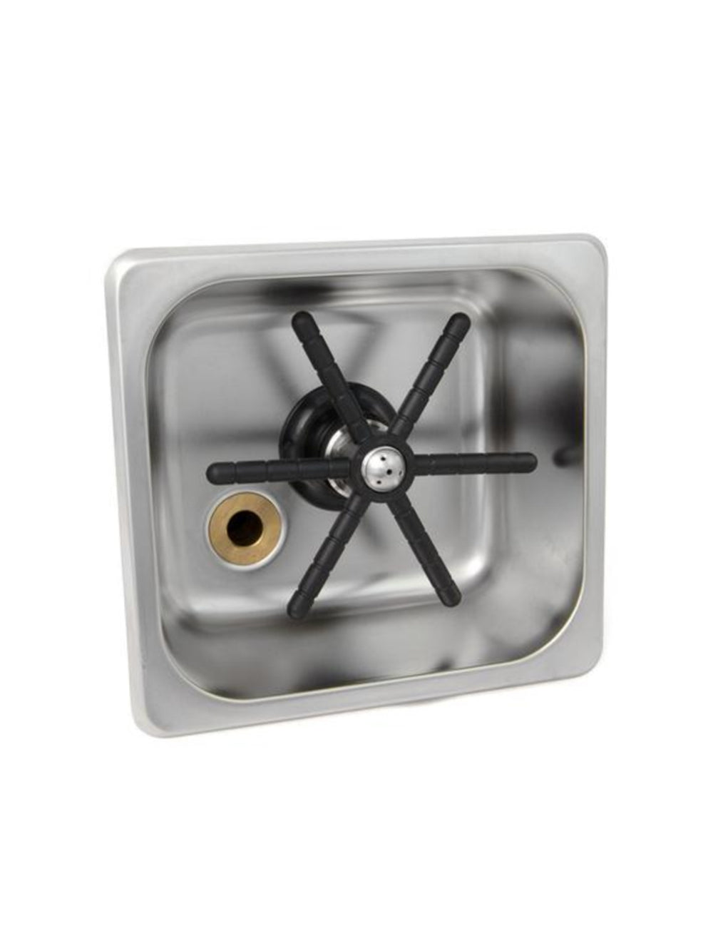 Photo of ESPRESSO PARTS Flush Mount Rinser (152x152mm/6x6in) ( Default Title ) [ Espresso Parts ] [ Pitcher Rinsers ]