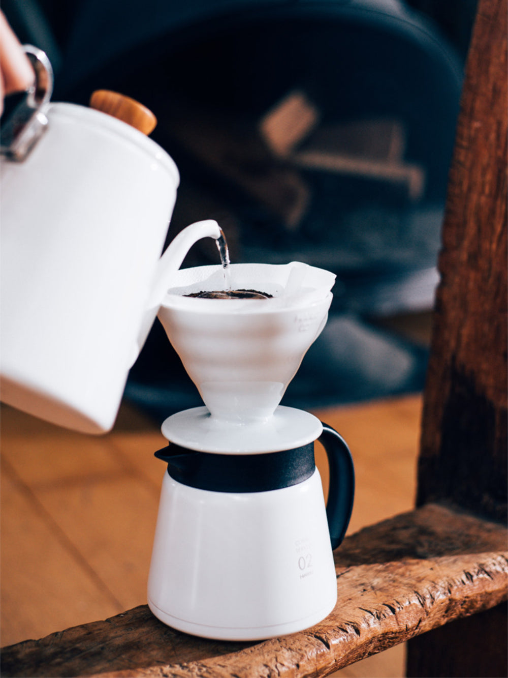 Photo of HARIO Bona Drip Kettle (800ml/27oz) ( ) [ HARIO ] [ Kettles ]