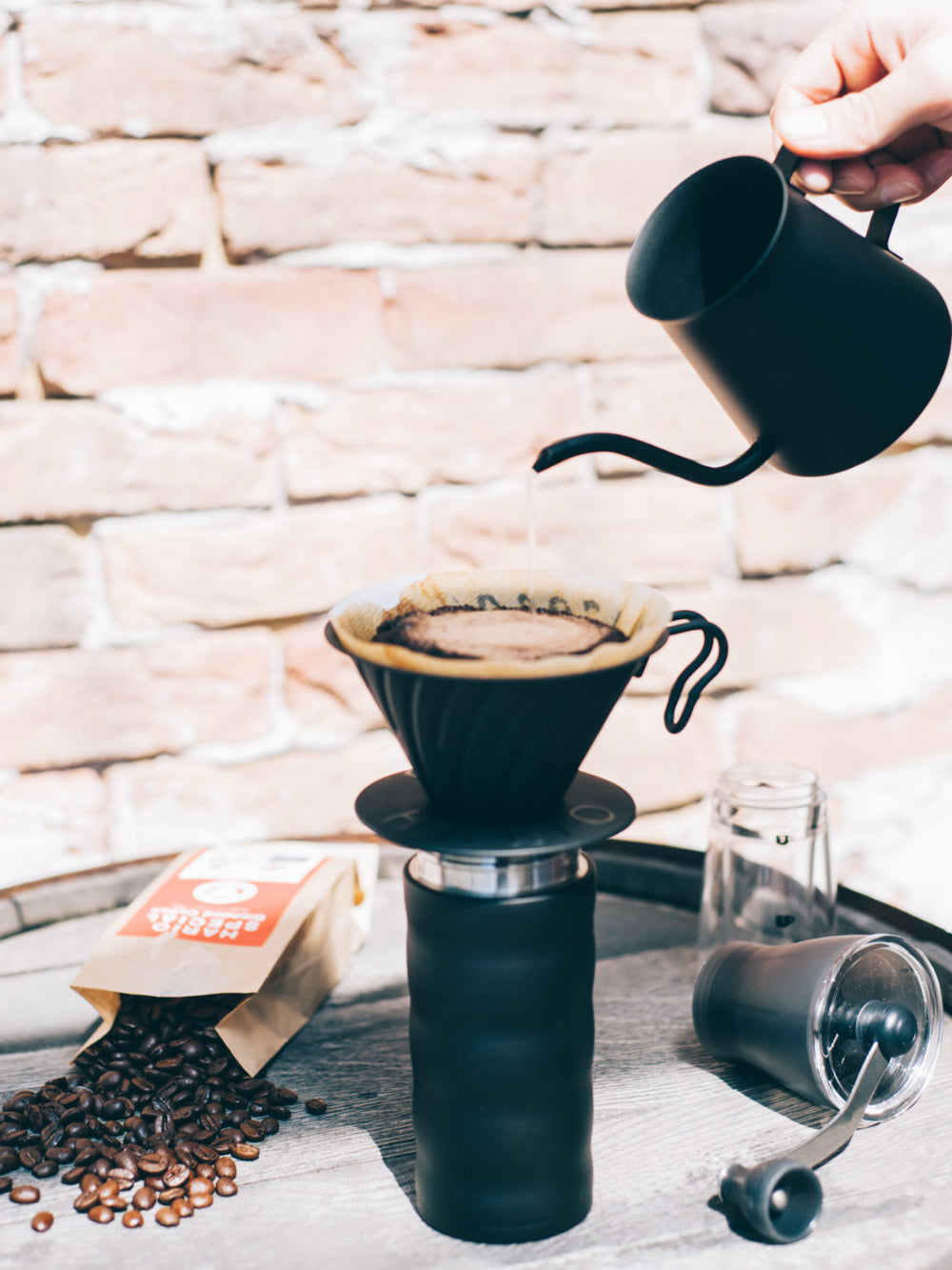 Photo of HARIO Kasuya Drip Kettle (500ml/17oz) ( ) [ HARIO ] [ Kettles ]