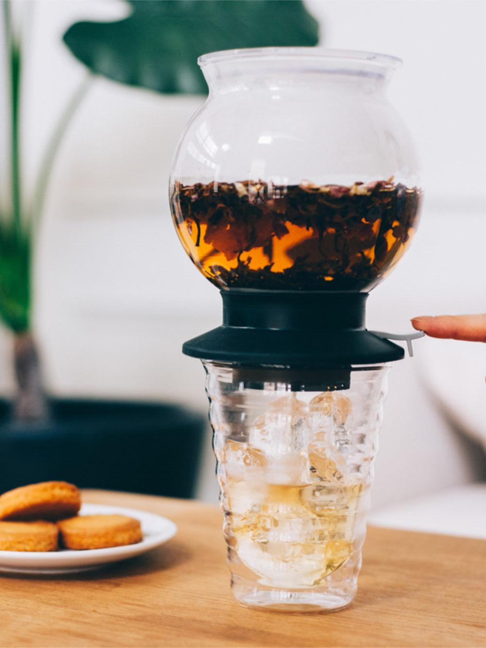 Photo of HARIO Largo Tea Brewer (800ml/27oz) ( ) [ HARIO ] [ Tea Equipment ]