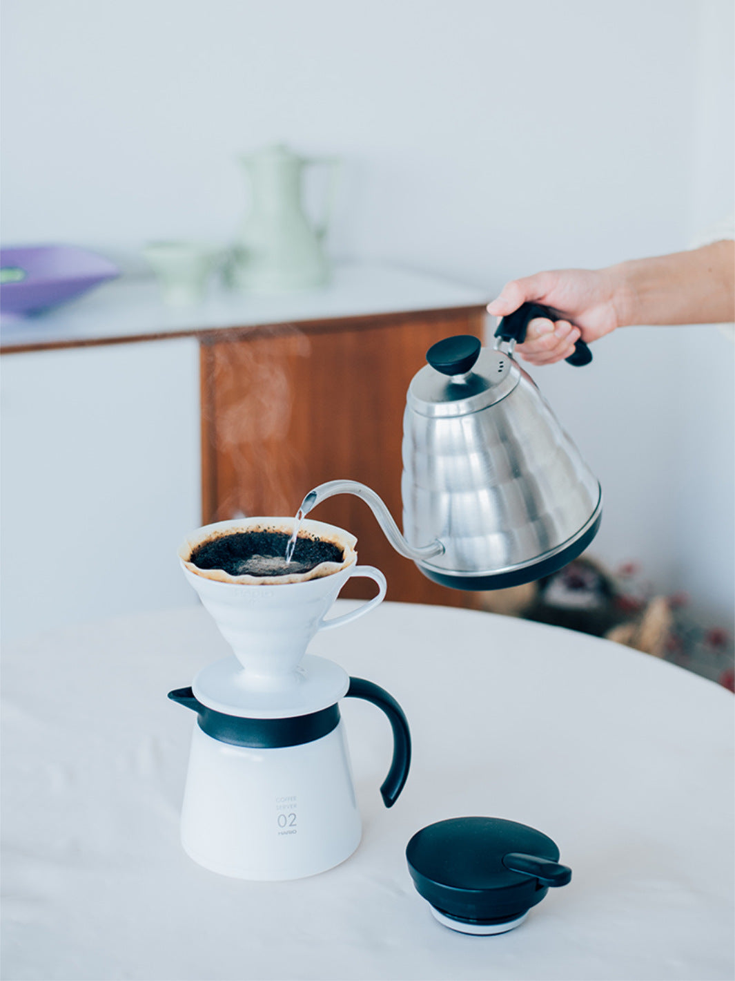 HARIO V60-02 Dripper (Plastic)