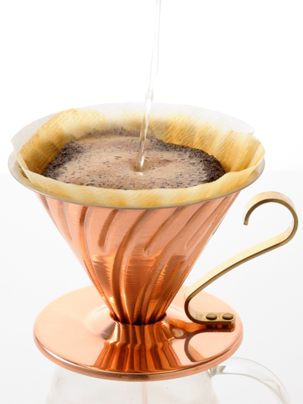 HARIO V60-02 Copper Dripper (Raw)