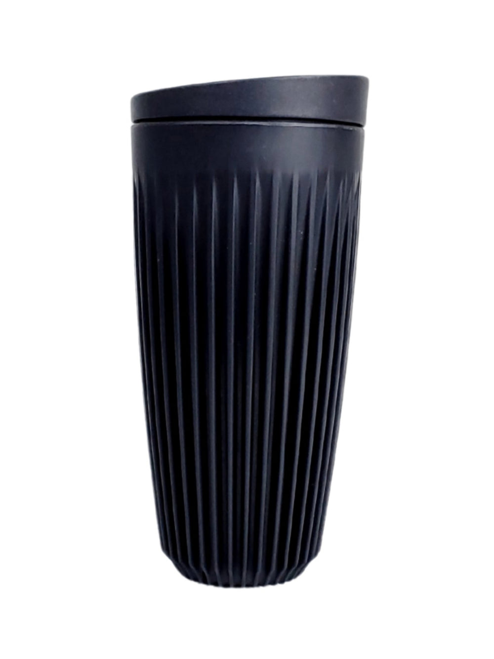 Photo of HUSKEE Original Cup + Lid (473ml/16oz) ( Charcoal ) [ Huskee ] [ Coffee Cups ]