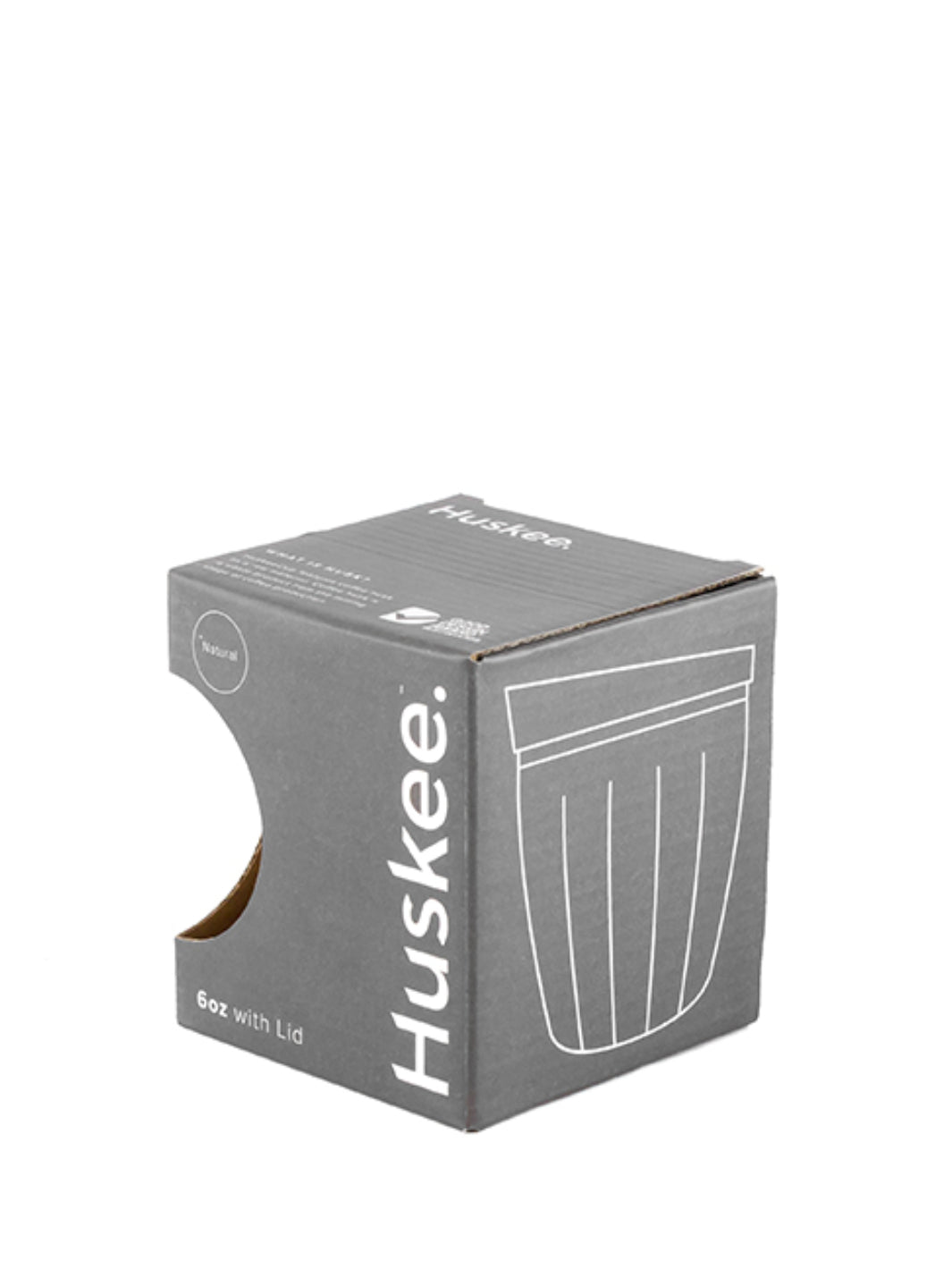 HUSKEE Original Cup + Lid (177ml/6oz)