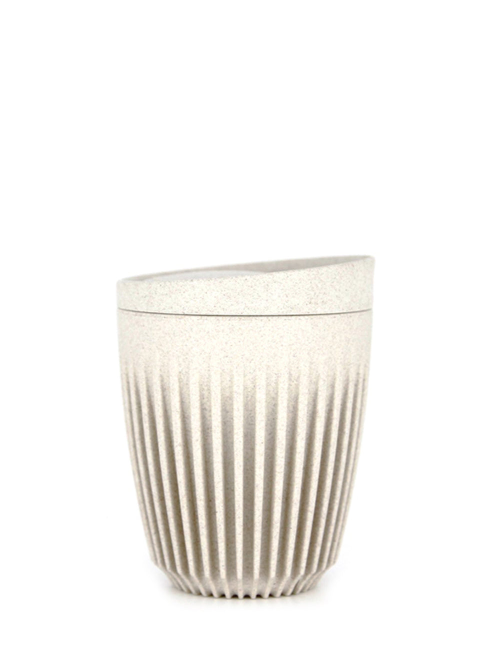 Photo of HUSKEE Original Cup + Lid (237ml/8oz) (Zero Waste) ( Natural ) [ Huskee ] [ Coffee Cups ]
