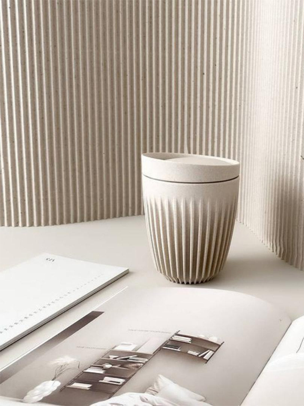 HUSKEE Original Cup + Lid (237ml/8oz) (Zero Waste)