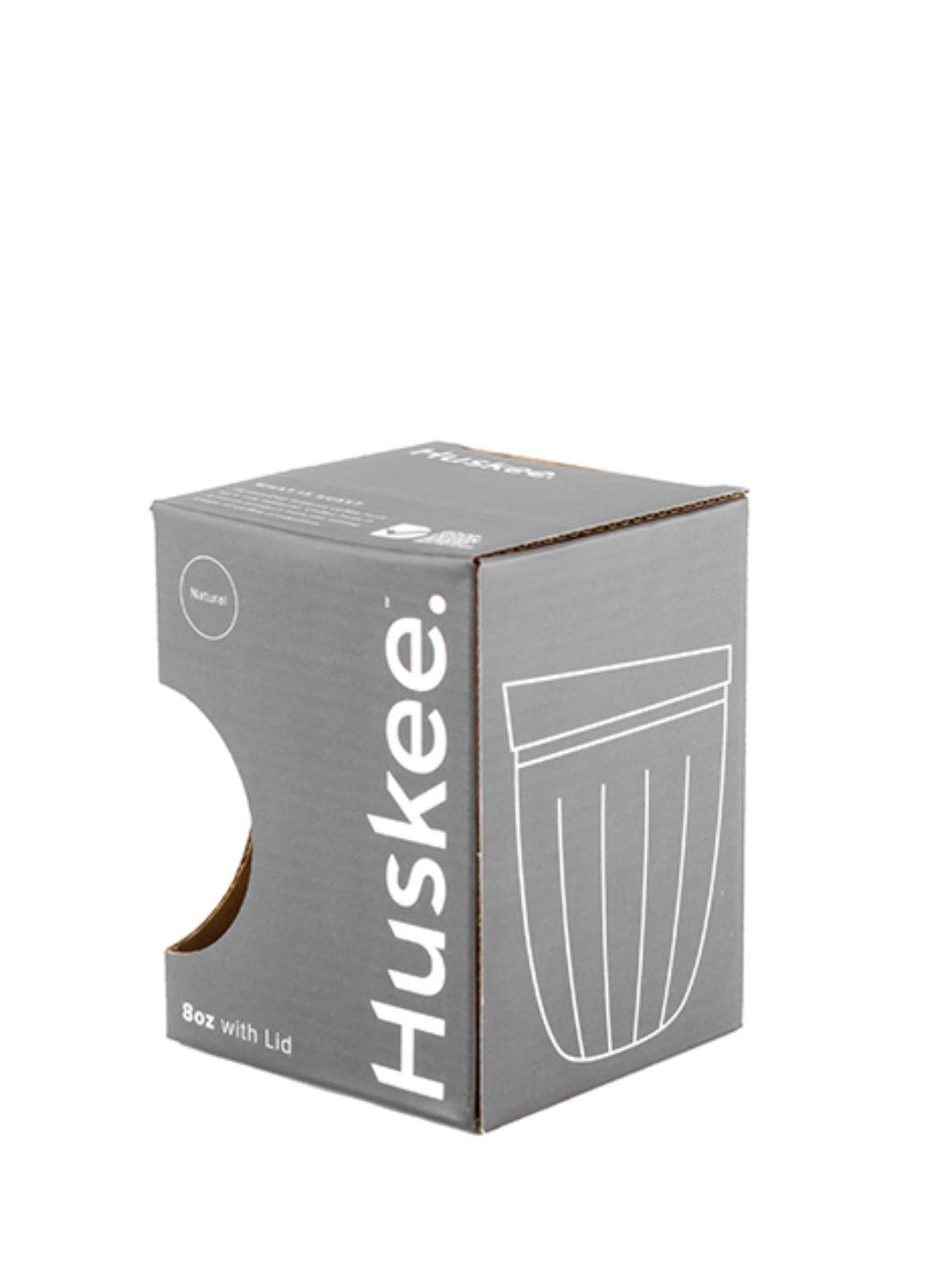 HUSKEE Original Cup + Lid (237ml/8oz)