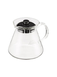 Photo of KALITA Wave Glass Server (500ml/17oz) ( ) [ Kalita ] [ Decanters ]