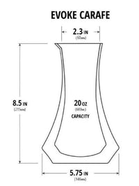 Photo of KRUVE EVOKE Carafe (600ml) ( ) [ Kruve ] [ Decanters ]