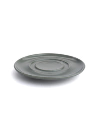 Photo of SAINT ANTHONY INDUSTRIES Reinhart Stoneware Super Saucer ( Nestor Green ) [ Saint Anthony Industries ] [ Saucers ]