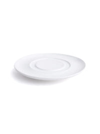 Photo of SAINT ANTHONY INDUSTRIES Reinhart Stoneware Super Saucer ( Pearl ) [ Saint Anthony Industries ] [ Saucers ]