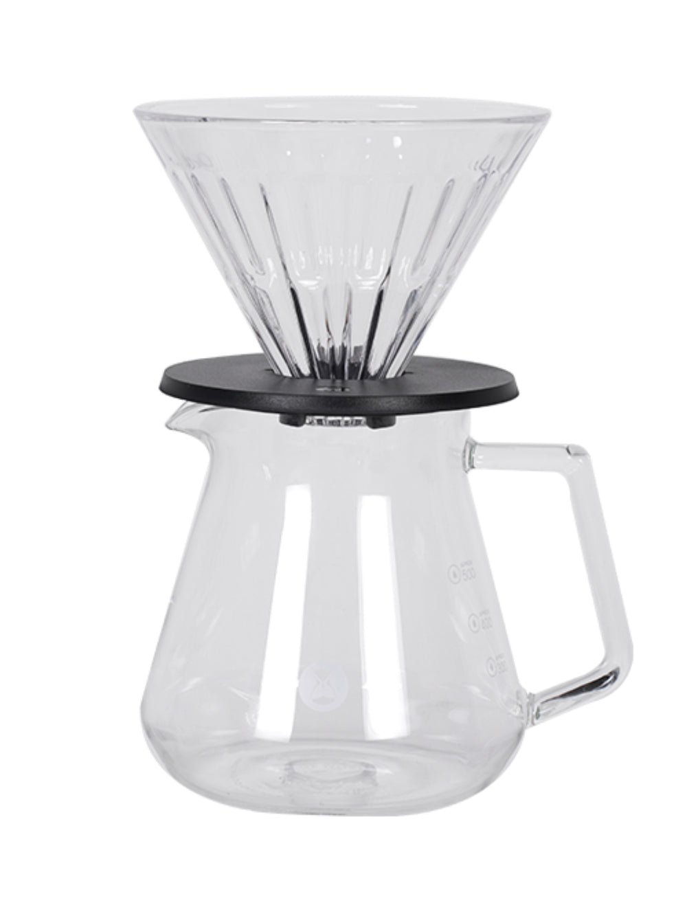 Photo of TIMEMORE Crystal Eye Brewer Set ( 02 600ml Black ) [ Timemore ] [ Coffee Kits ]