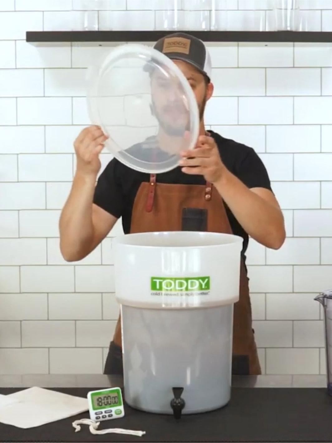 TODDY Commercial Model Replacement Lid